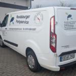 Fahrzeugbeschriftungd RD Partyservice